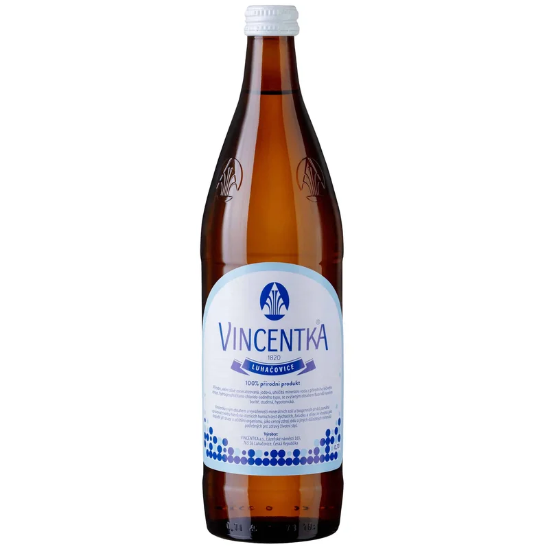 Мінеральна лікувально-столова вода Vincentka 0,7 л (упаковка 6 шт.)