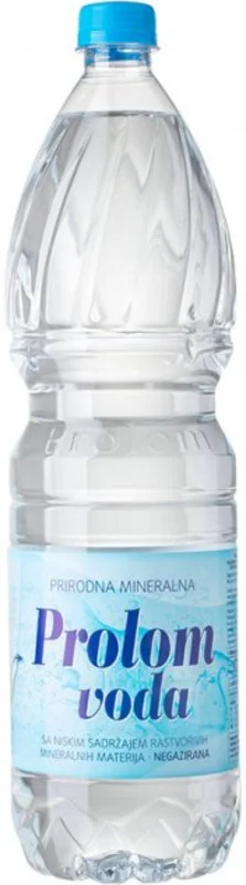 Мінеральна столова вода Prolom voda 1,5 л (упаковка 6 шт.)