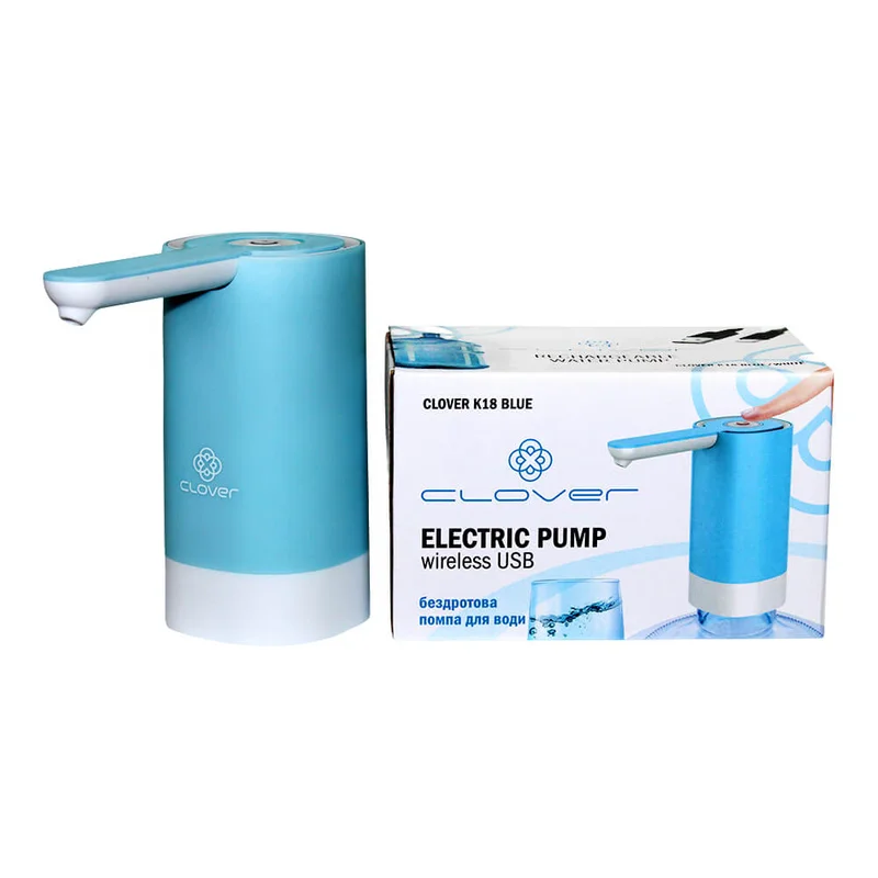 Помпа электрическая Clover K18 Blue на аккумуляторе